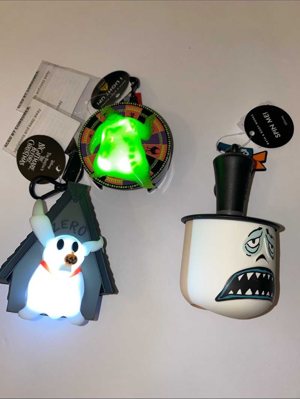 Bath & Body Works x Nightmare Before Christmas Pocketbac Set Zero Mayor Oogie - Picture 2 of 3